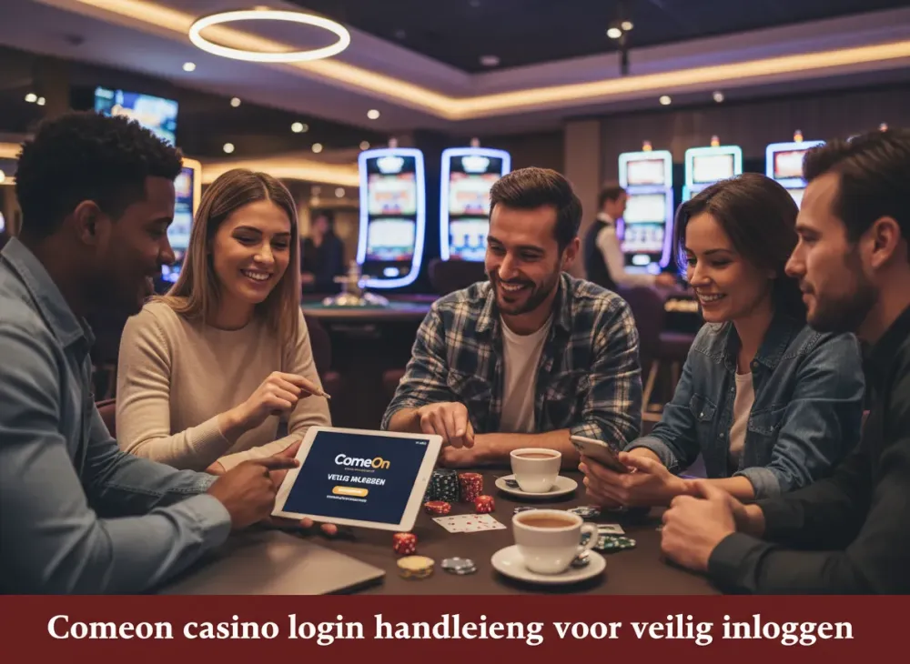 Comeon casino login handleiding voor veilig inloggen